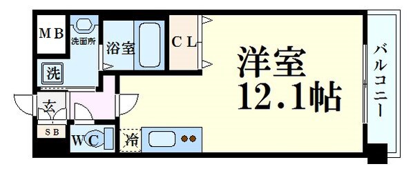 CUOREの物件間取画像